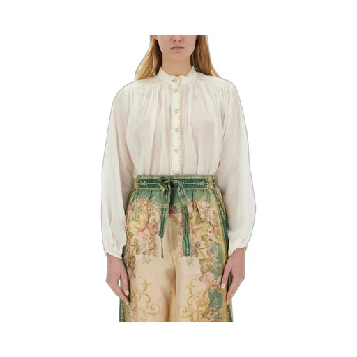 High-Neck Blouse
