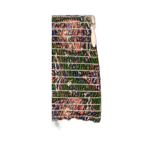 Patchwork Halter Maxi Dress