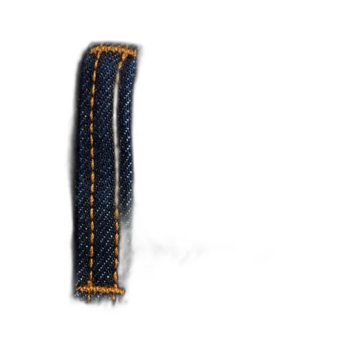 Pleated Denim Trousers