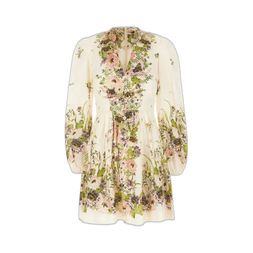 Floral Print Mini Dress