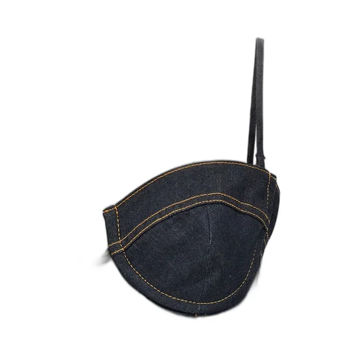 Denim Corset Top