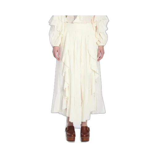 Ruffled Maxi Skirt