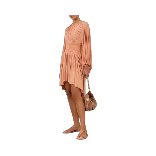 Ruched Midi Dress