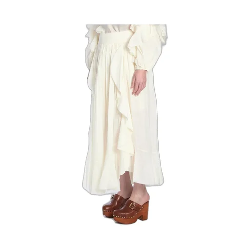 Ruffled Maxi Skirt