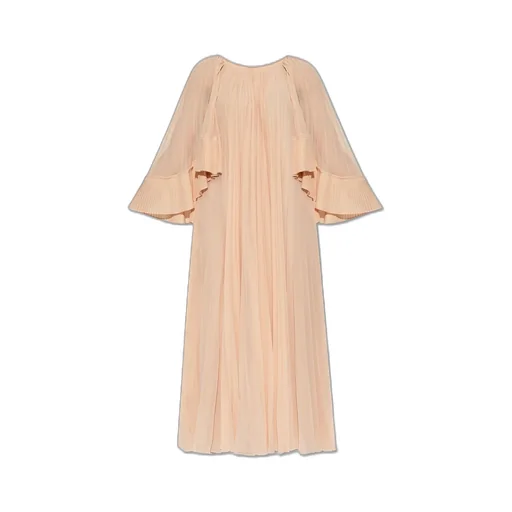Pleated Maxi Dress