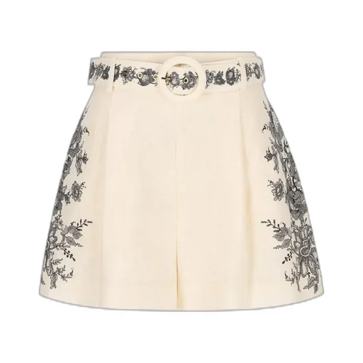 Embroidered Shorts