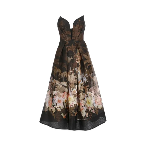 Floral Print Gown
