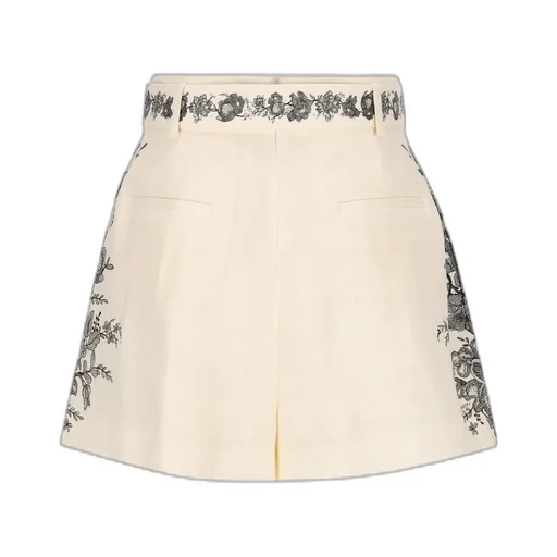Embroidered Shorts