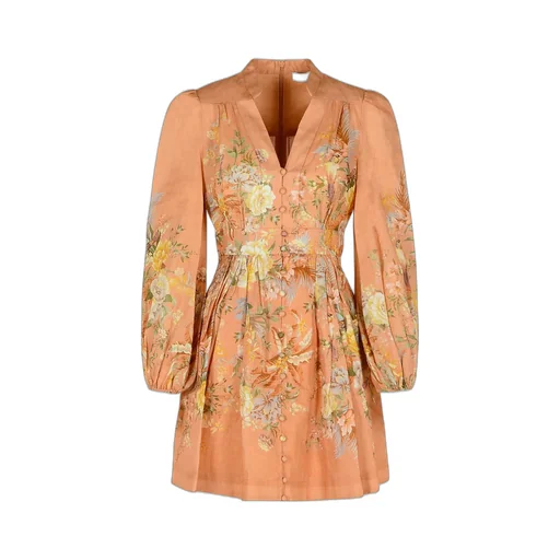 Floral Print Mini Dress