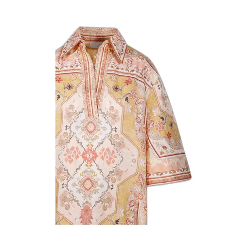 Printed Silk Shirt