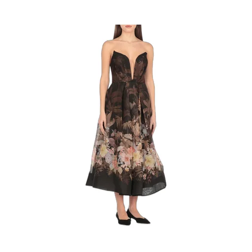 Floral Print Gown