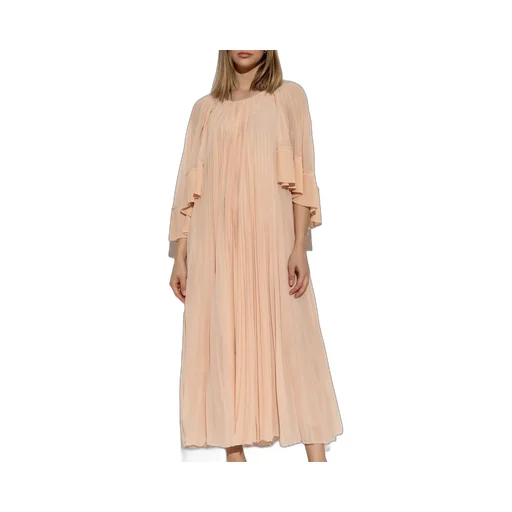 Pleated Maxi Dress