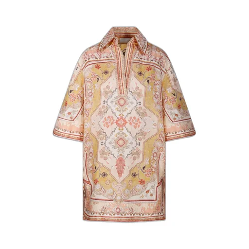 Printed Silk Shirt
