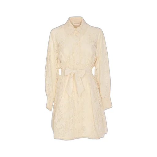 Lace Shirt Dress