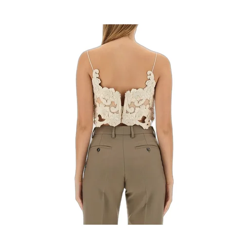 Floral Lace Crop Top