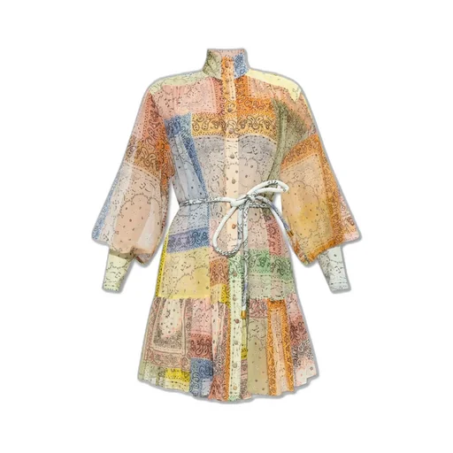Patchwork Mini Dress