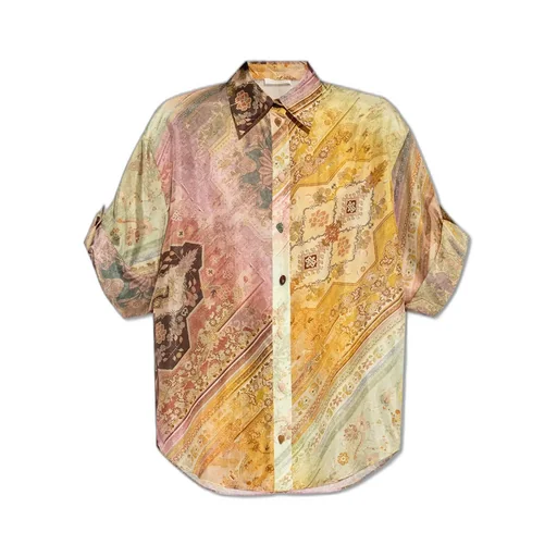 Printed Silk Shirt