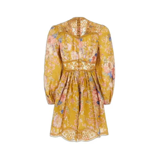 Floral Print Mini Dress