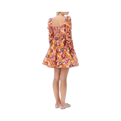 Floral Print Mini Dress