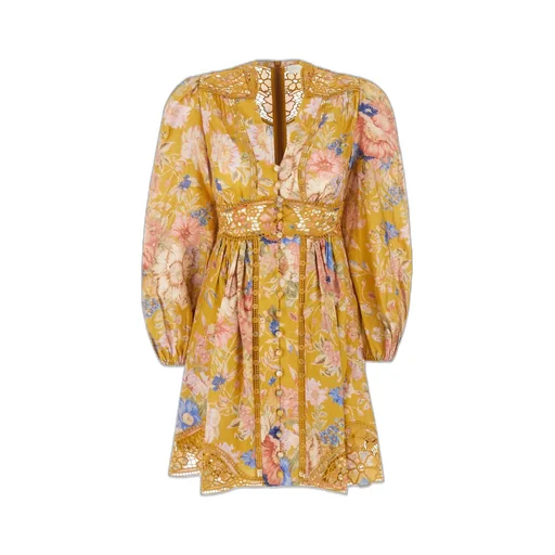 Floral Print Mini Dress