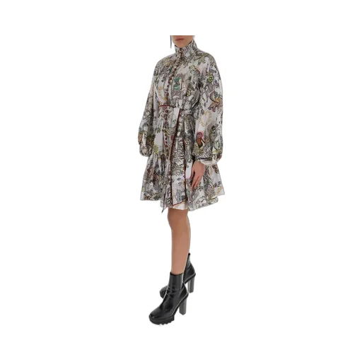 Printed Mini Dress