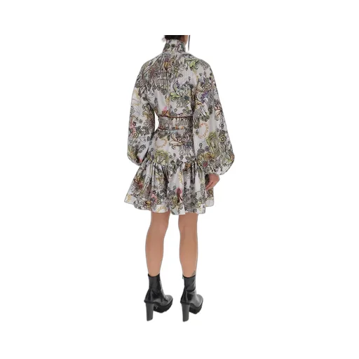 Printed Mini Dress