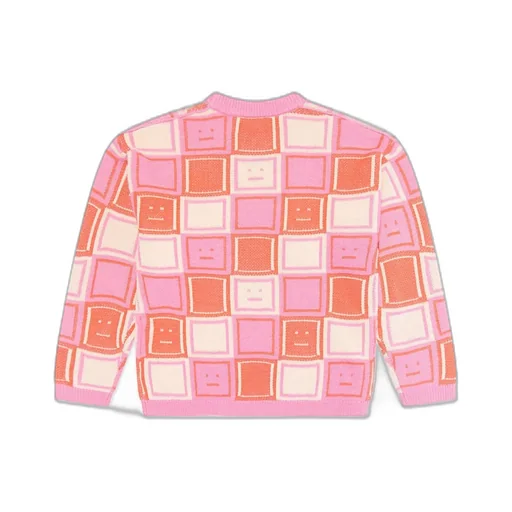 Face Print Sweater