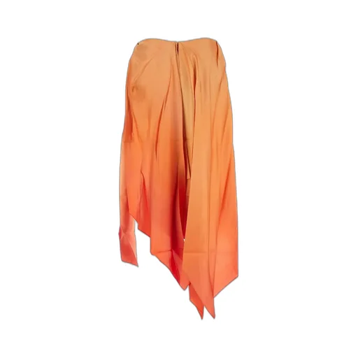 Draped Asymmetric Skirt