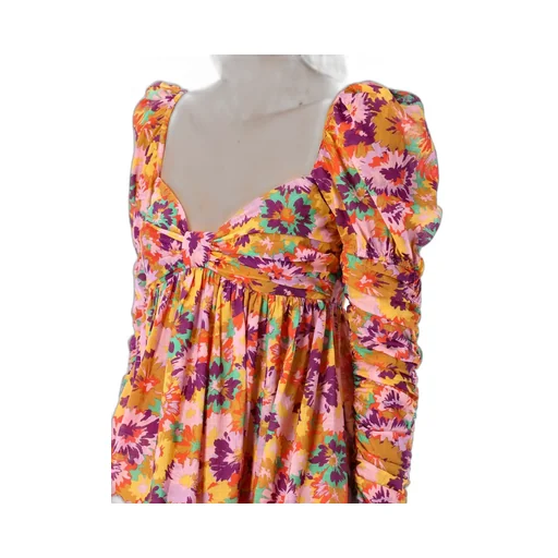 Floral Print Mini Dress