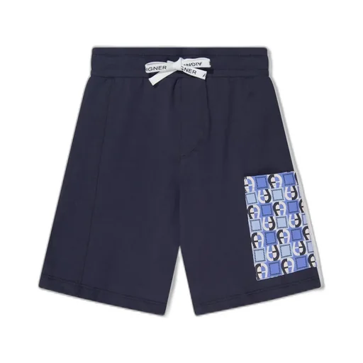 Logo Print Shorts