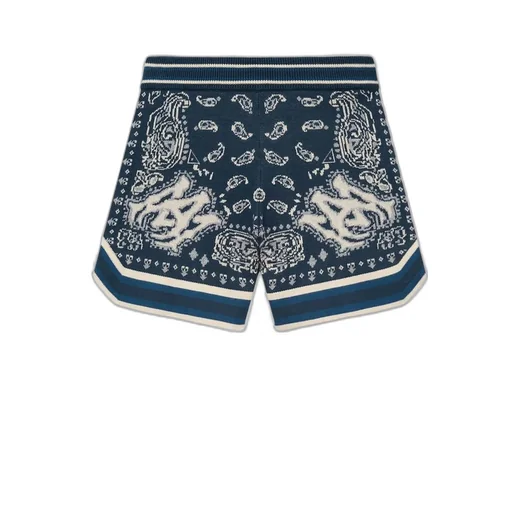 Bandana Print Knit Shorts