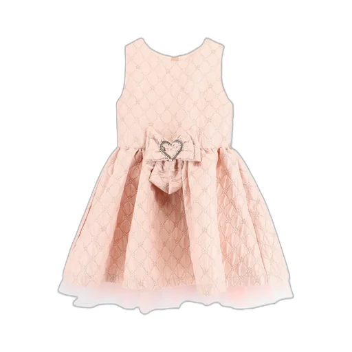 Girls' Quilted Heart Dress