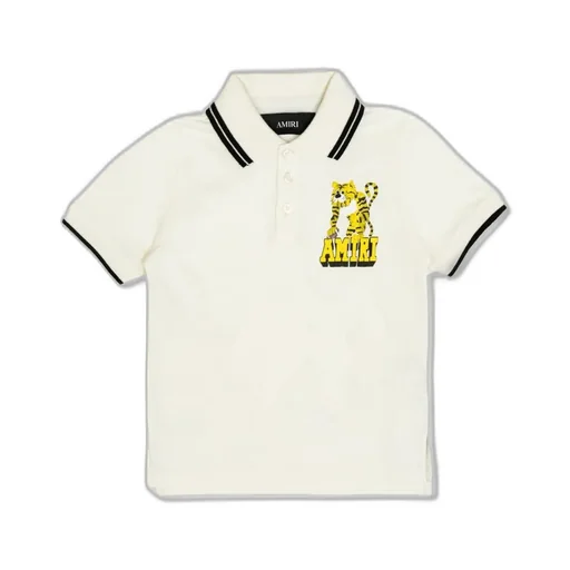 Tiger Print Polo Shirt