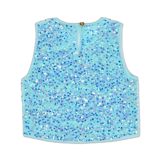 Sequin Crop Top