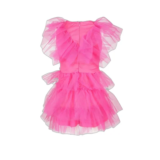 Ruffled Tulle Dress