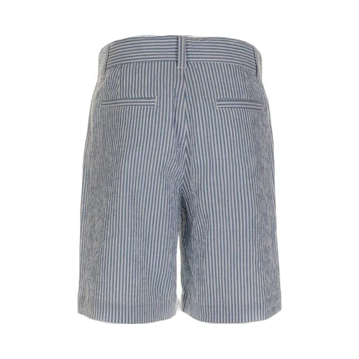 Striped Seersucker Shorts