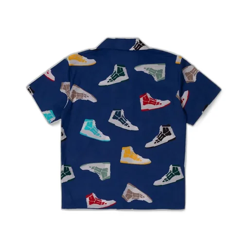 Short Sleeve Camp Collar Shirt