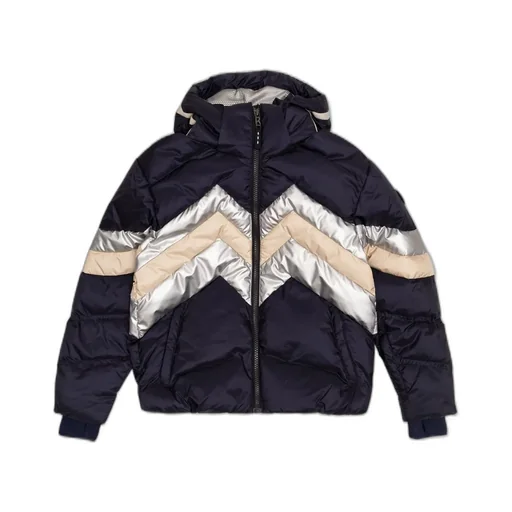 Chevron Puffer Jacket
