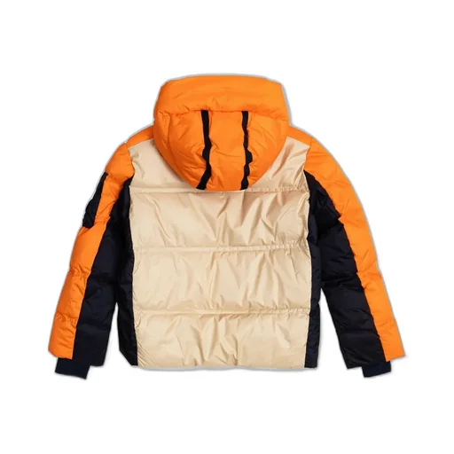 Colorblock Puffer Jacket