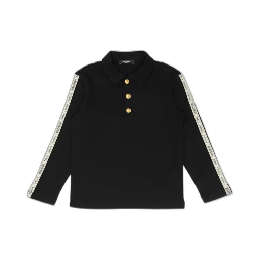 Long-Sleeved Polo Shirt