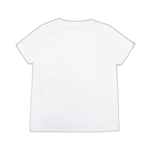 T-Shirt With Logo And Buttons