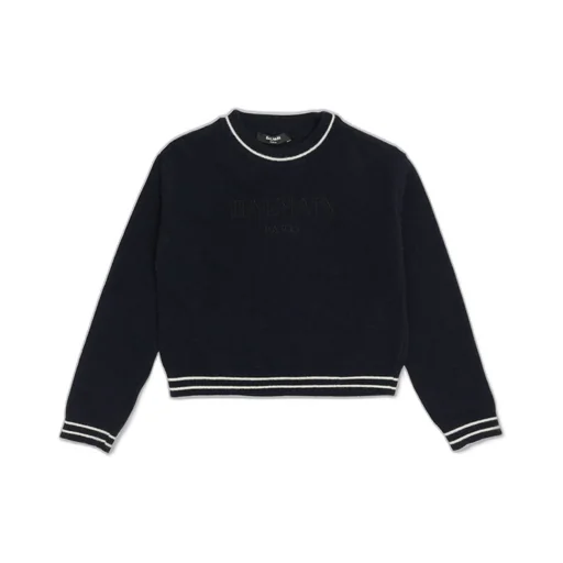 Sweatshirt With Balmain Paris Logo
