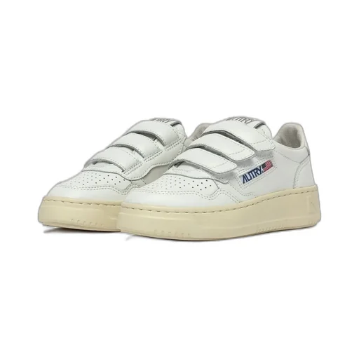 Low-Top Sneakers With Velcro Straps