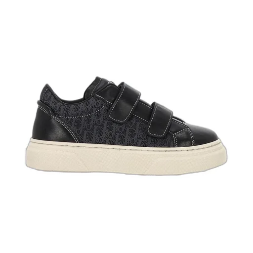 Low-Top Sneakers With Velcro Straps