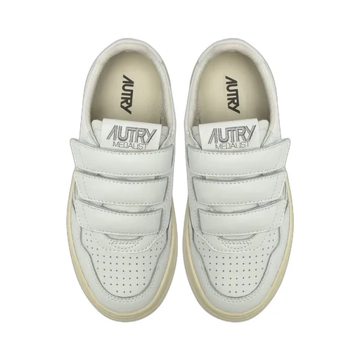 Low-Top Sneakers With Velcro Straps