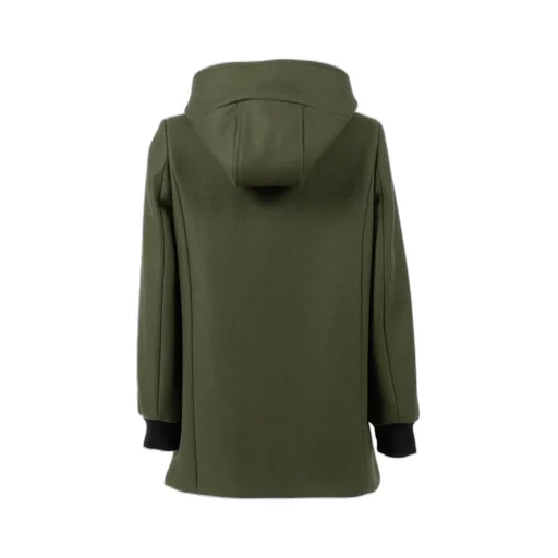 Double Breasted Hooded Coat