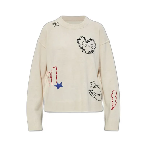 Sweater With Embroidered Details
