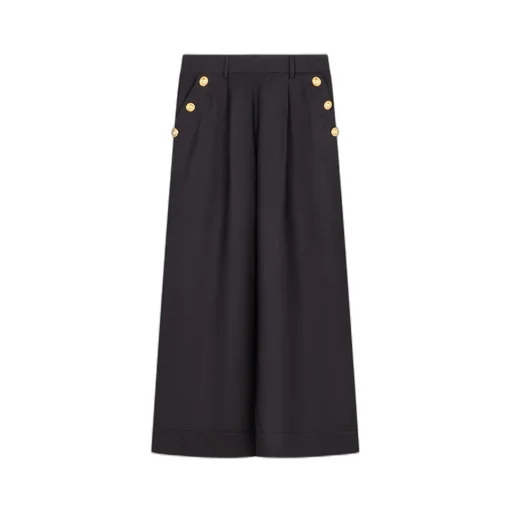 Wide-Leg Trousers