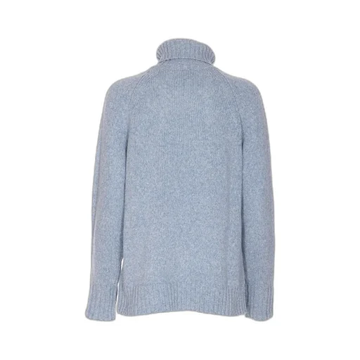 Turtleneck Sweater With Embroidery Rock