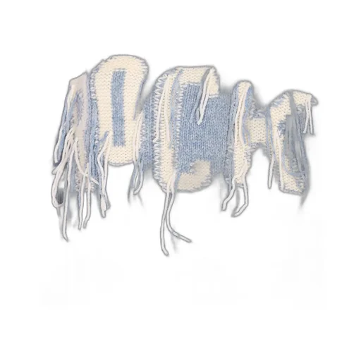 Turtleneck Sweater With Embroidery Rock